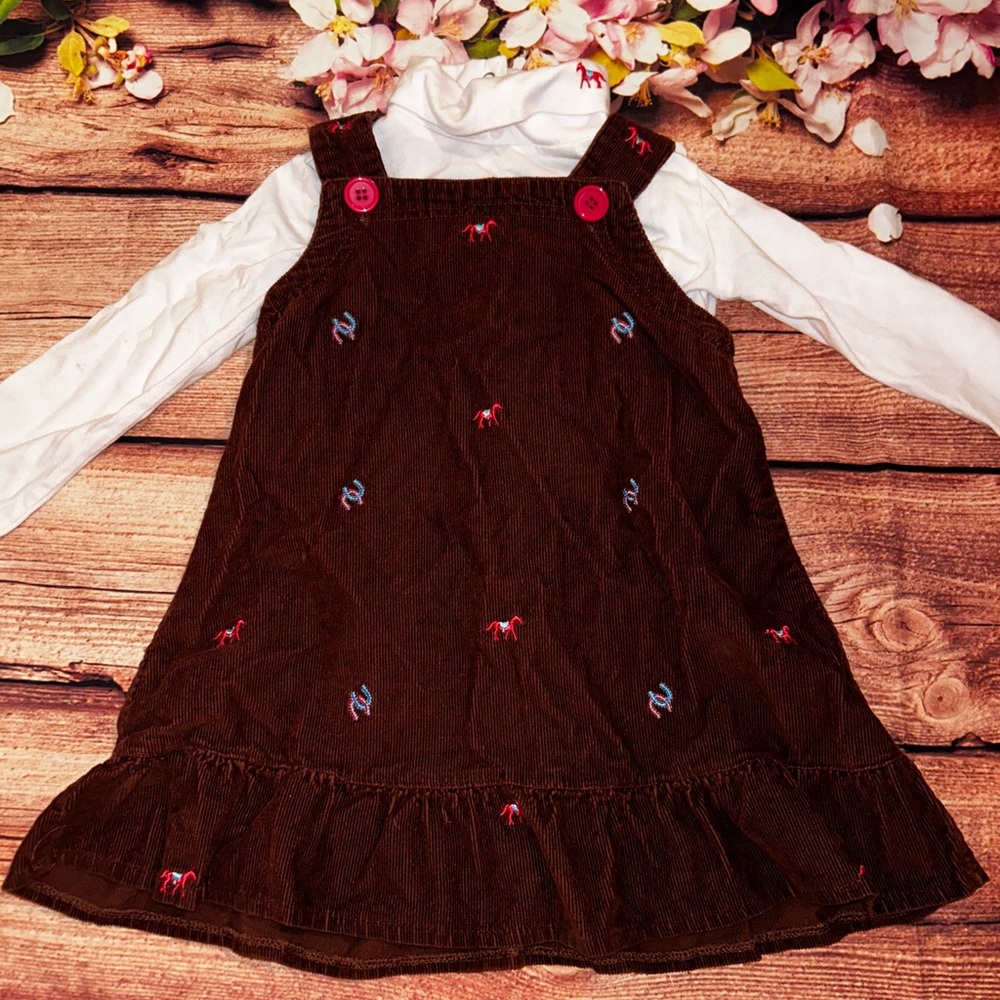 Corduroy dress horse equestrian